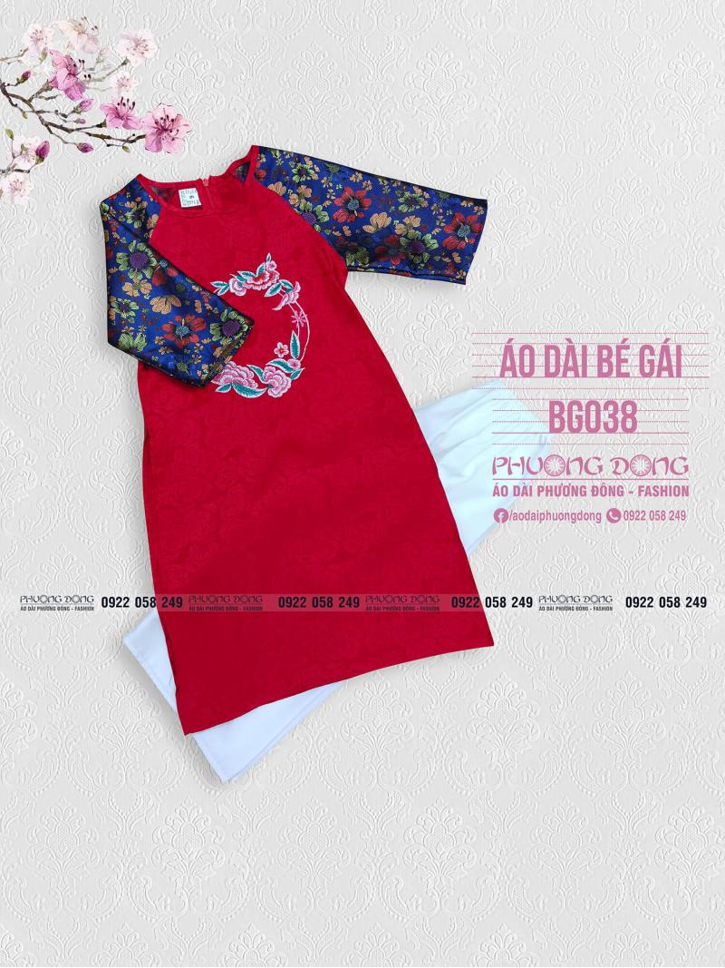 Áo Dài Cách Tân Bé Gái BG038